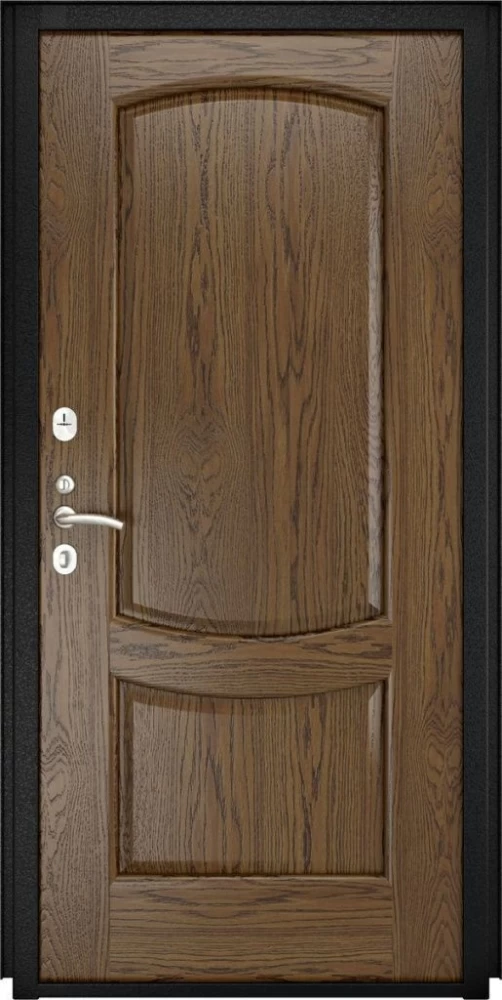 Входная дверь ДвериПРО Модель L-48 Лаура-2 (16мм, светлый мореный дуб) DPRO197025 внутренняя сторона