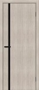 Межкомнатная дверь Мода-11 Black Shine Cappuccino Melinga BR6401