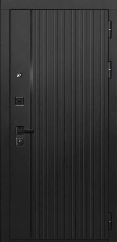 Входная дверь ДвериПРО L-45 ФЛ-707 (10мм, белый софт) DPRO198046 внешняя сторона